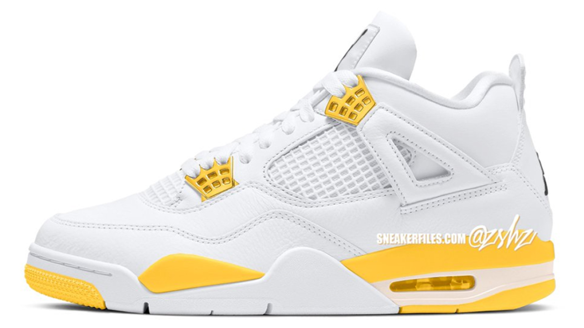 球鞋, AJ4, Air Jordan 4 - 女装专属 Air Jordan 4 "Vivid Sulfur" 将于明年上市