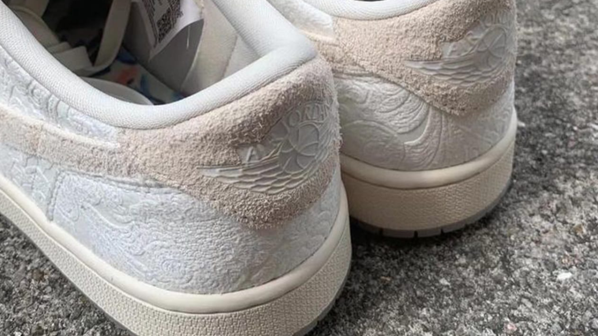 运动鞋, 滑板鞋, 板鞋, New Balance, AJ1, Air Jordan 1 Low, Air Jordan 1 - 克里斯-保罗 x Air Jordan 1 OG "赠人鲜花 "系列在细节上毫不吝啬