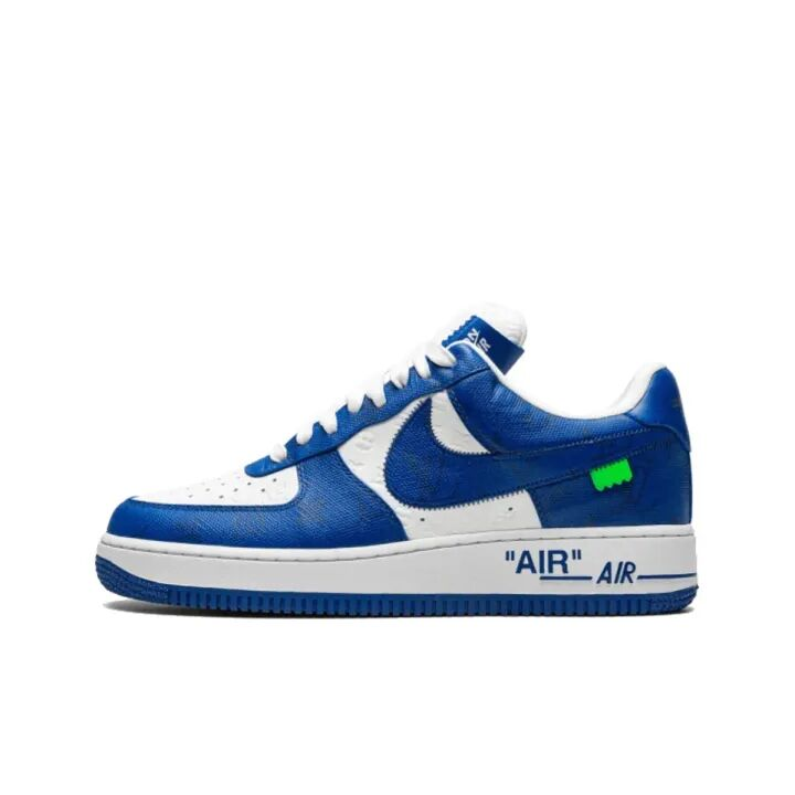 Louis Vuitton x Nike Air Force 1 Low 低帮休闲板鞋 蓝白 LV联名 1A9VAO