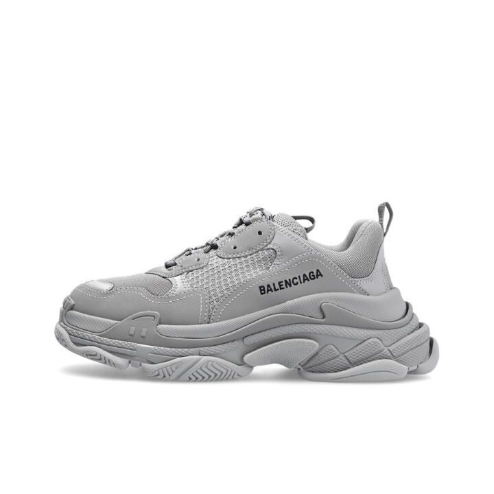 Balenciaga 巴黎世家 Triple S 增高 低帮老爹鞋 灰