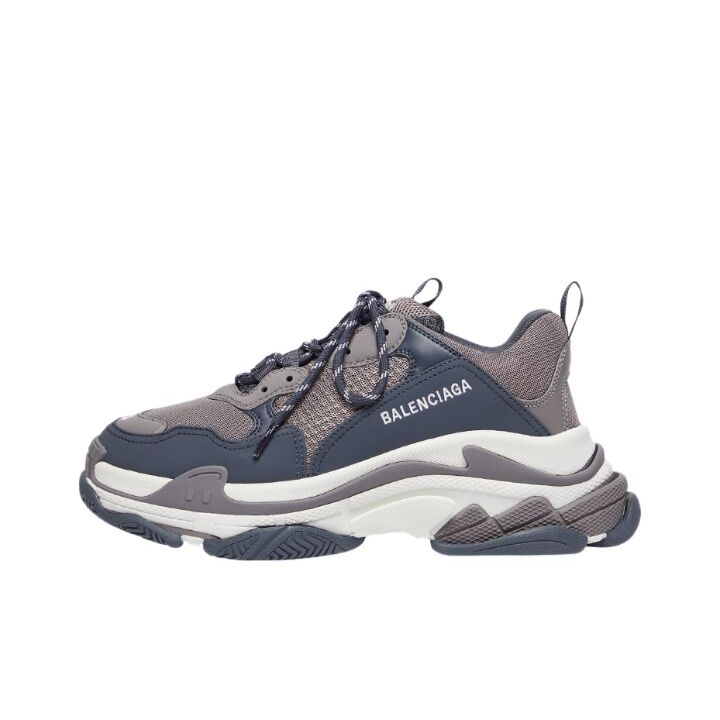 Balenciaga 巴黎世家 Triple S 老爹鞋 灰蓝