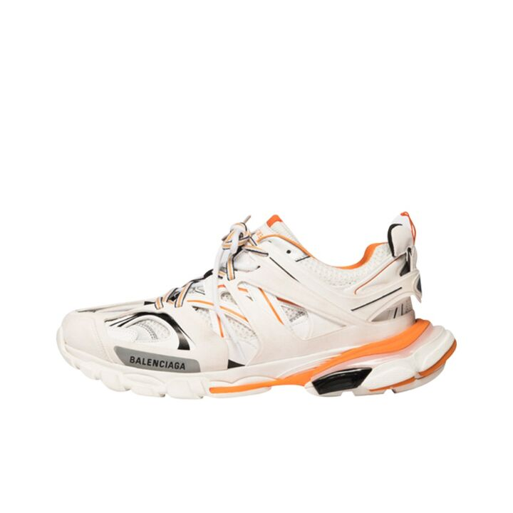 Balenciaga 巴黎世家 Track系列 尼龙 运动鞋 白橙
