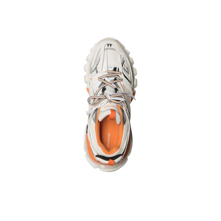 542023W1GB19059 5 - Balenciaga 巴黎世家 Track系列 尼龙 运动鞋 白橙 542023W1GB19059