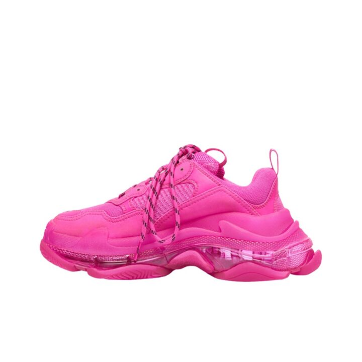 Balenciaga 巴黎世家 Triple S Clear Sole 粉