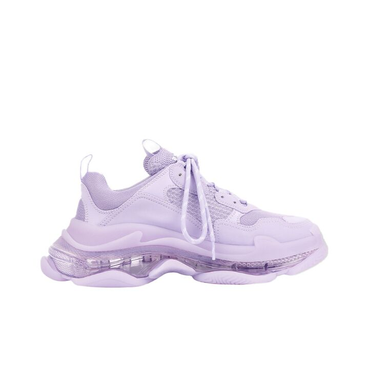 544351W2GA15890 2 - Balenciaga 巴黎世家 Triple S Clear Sole 低帮老爹鞋 香芋紫 544351W2GA15890