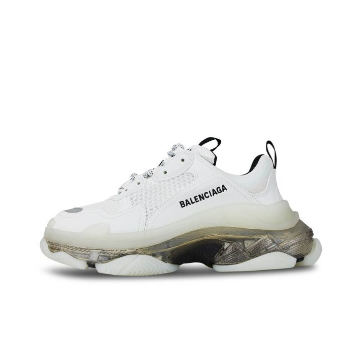 Balenciaga 巴黎世家 Triple S 减震 运动老爹鞋 白灰