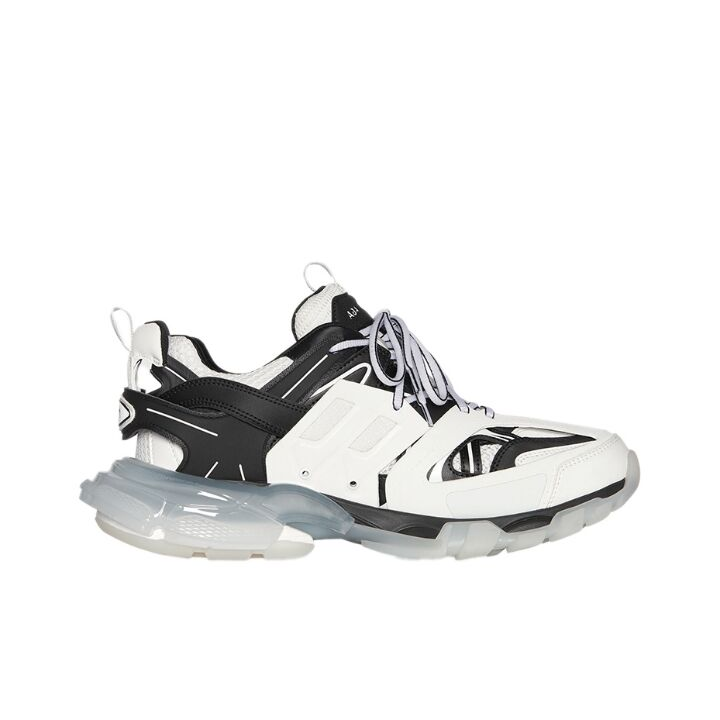 Balenciaga 巴黎世家 Track Sneaker Clear Sole 老爹鞋 白黑 647741W3BZ29010