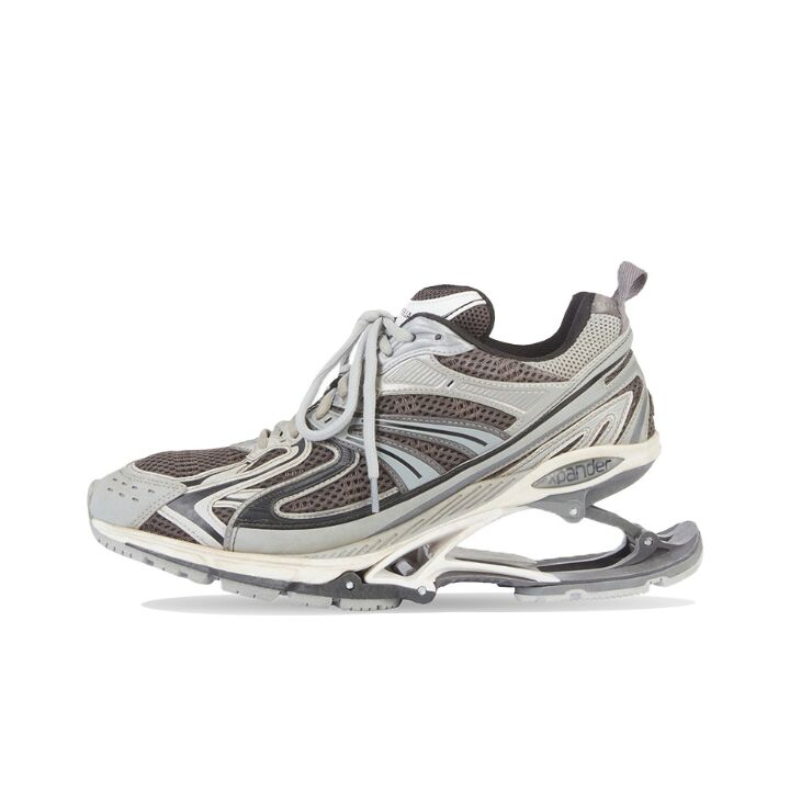Balenciaga巴黎世家 X-Pander 网布 低帮 运动鞋 灰色