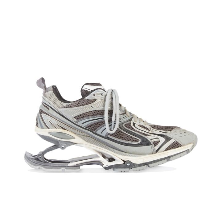 653870W2RA31212 2 - Balenciaga巴黎世家 X-Pander 网布 低帮 运动鞋 灰色 653870W2RA31212