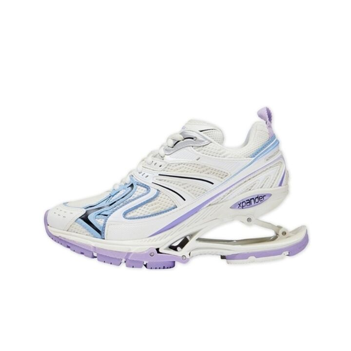 Balenciaga巴黎世家 X-Pander 系带 做旧 低帮 运动鞋 白蓝紫