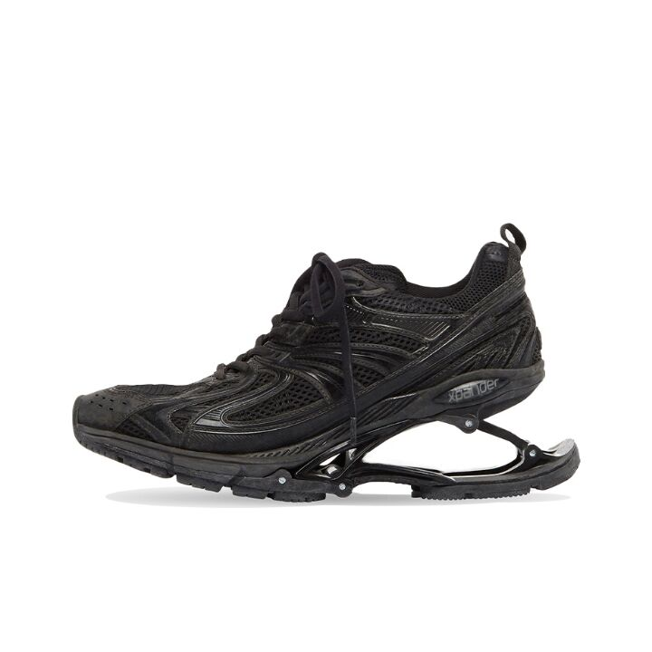 Balenciaga巴黎世家 X-Pander 网布 复古 低帮 运动鞋  黑色