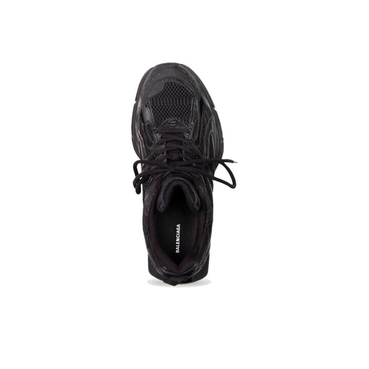 Balenciaga巴黎世家 X-Pander 网布 复古 低帮 运动鞋  黑色 653871W2RA21000