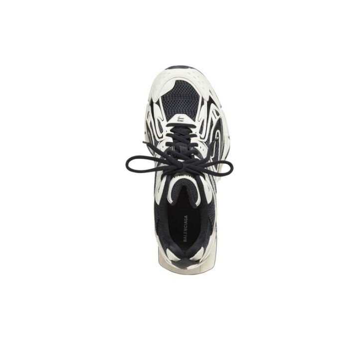 Balenciaga巴黎世家 X-Pander 网布尼龙 系带 低帮 运动鞋 白黑 653871W2RA99010