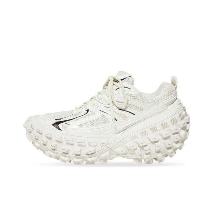 Balenciaga巴黎世家 Defender 轮胎鞋 复古做旧 低帮 老爹鞋 白色