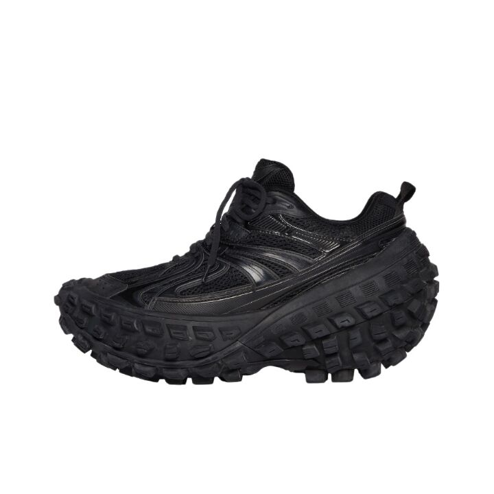 Balenciaga巴黎世家 Defender 轮胎鞋 复古做旧 低帮 老爹鞋  黑