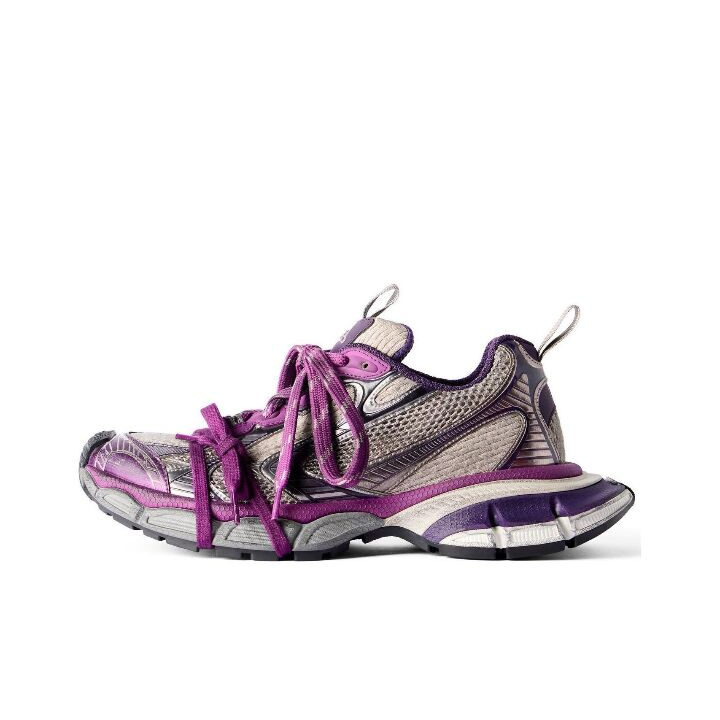 Balenciaga巴黎世家 3XL 网布 舒适 低帮 老爹鞋 紫色