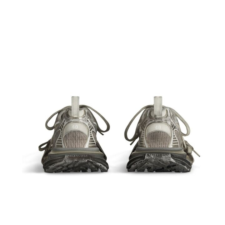 Balenciaga巴黎世家 3XL 网布 系带 做旧 低帮 老爹鞋  米色 泥染 734734W3XL79191