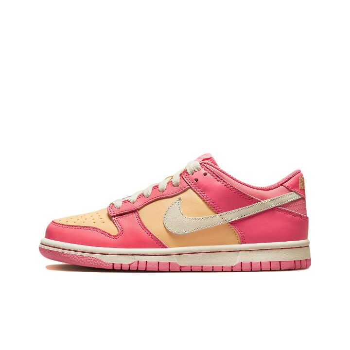 Nike Dunk Low "Rose Orange" 复古 低帮 板鞋 GS 粉橙