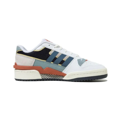 adidas originals FORUM Exhibit Low 2 低帮 板鞋 男女同款 白蓝红 FZ5596