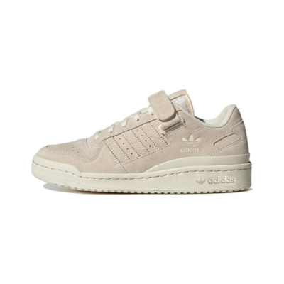 adidas originals FORUM Low 舒适 低帮 板鞋 女款 米色