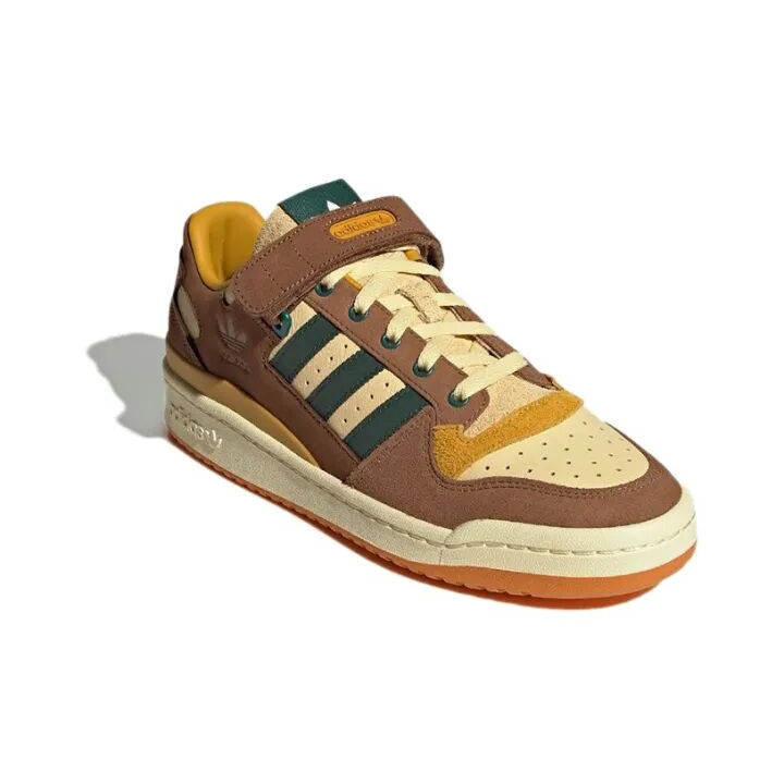 atmos x adidas originals FORUM Low “Yoyogi park” 低帮 板鞋 男女同款 棕色 GW3486