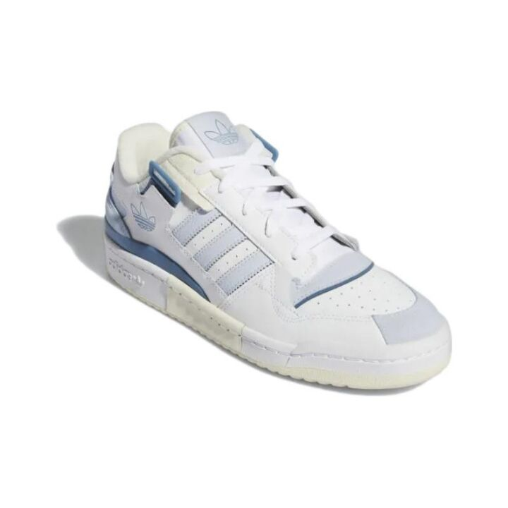 adidas originals FORUM Exhibit Low 低帮 板鞋 男女同款 白蓝 GW6348