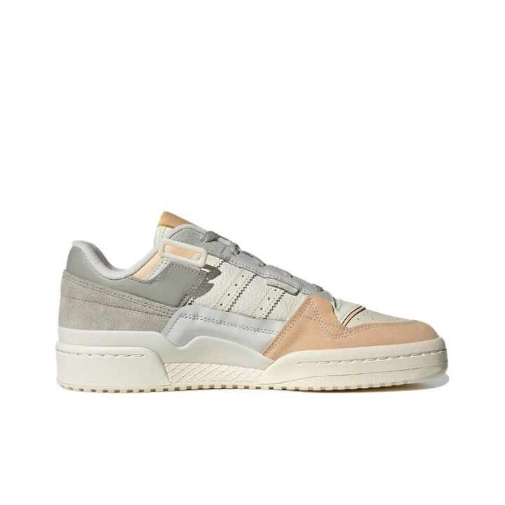 adidas originals FORUM Exhibit Low 复古 低帮 板鞋 男女同款 米灰 GX4547