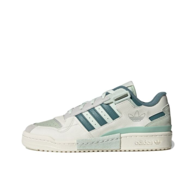 adidas originals FORUM 84 低帮 板鞋 女款 白紫 HQ4375