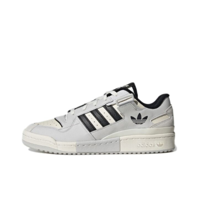 adidas originals FORUM exhibit low 低帮 板鞋 男女同款 灰黑 GX6284