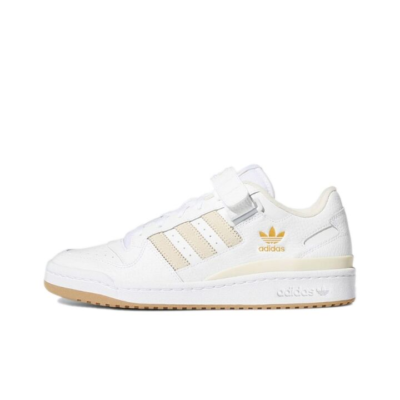 adidas originals FORUM Low 低帮 板鞋 男女同款 白灰 GY8555