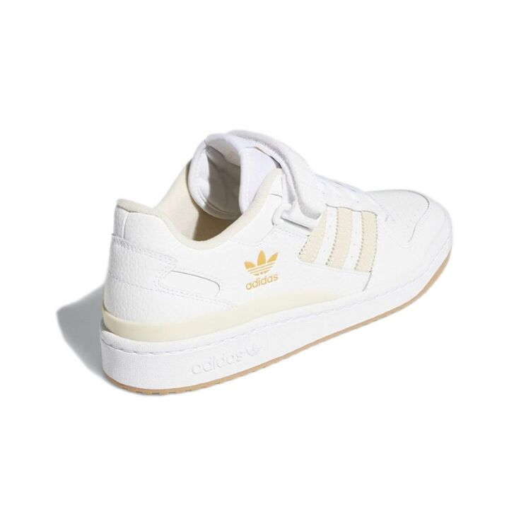 adidas originals FORUM Low 低帮 板鞋 男女同款 白灰 GY8555