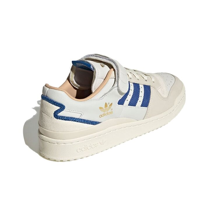 adidas originals FORUM 84 low 低帮 板鞋 男女同款 白蓝 H03721