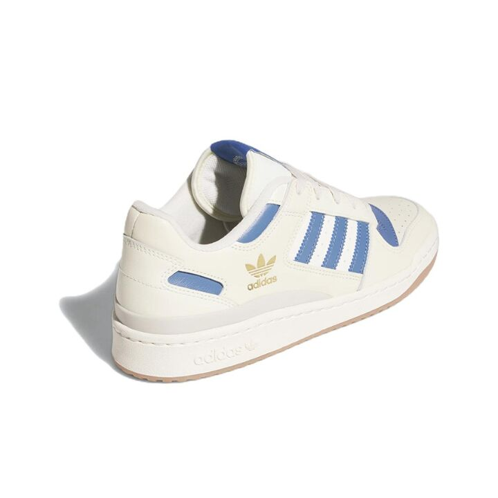 adidas originals FORUM Low 低帮 板鞋 男女同款 米蓝 HQ1493