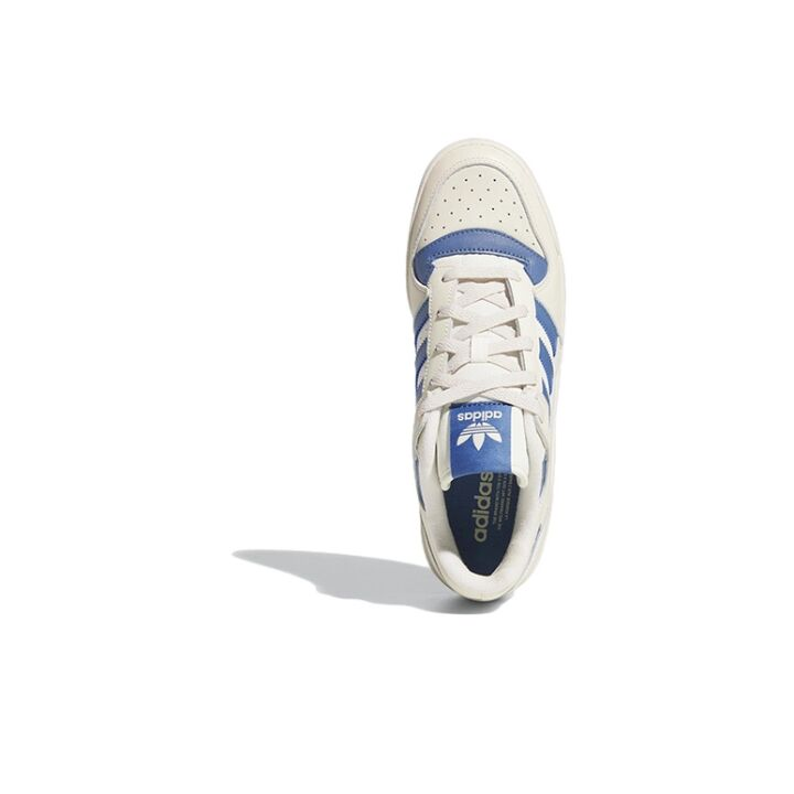 adidas originals FORUM Low 低帮 板鞋 男女同款 米蓝 HQ1493