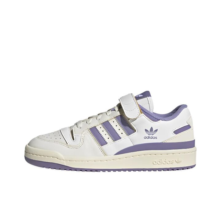 adidas originals FORUM 84 低帮 板鞋 女款 白紫