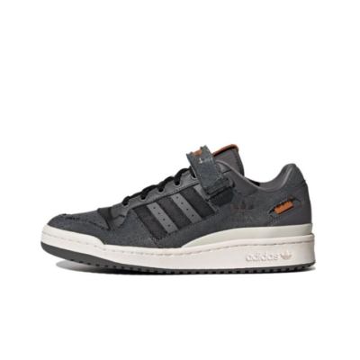 adidas originals FORUM 84 Low 板鞋 男女同款 灰蓝 HQ6333