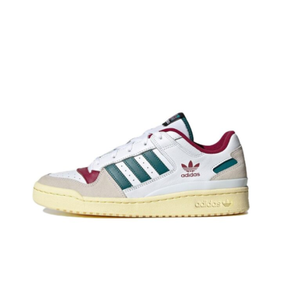 adidas originals FORUM Low Cl 低帮 板鞋 男女同款 白绿 HQ6874