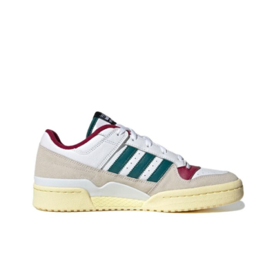 adidas originals FORUM Low Cl 低帮 板鞋 男女同款 白绿 HQ6874