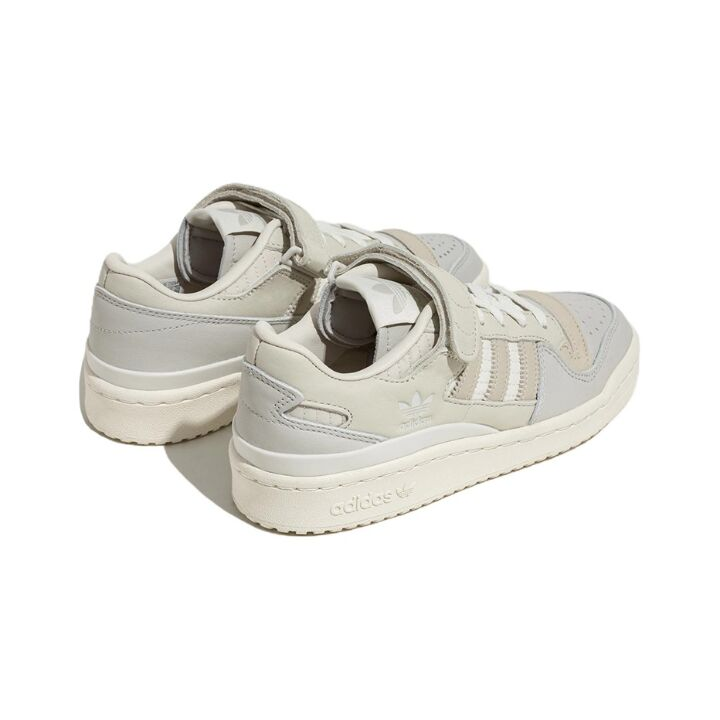 adidas originals FORUM 84 保暖 低帮 板鞋 女款 米白 HQ6942