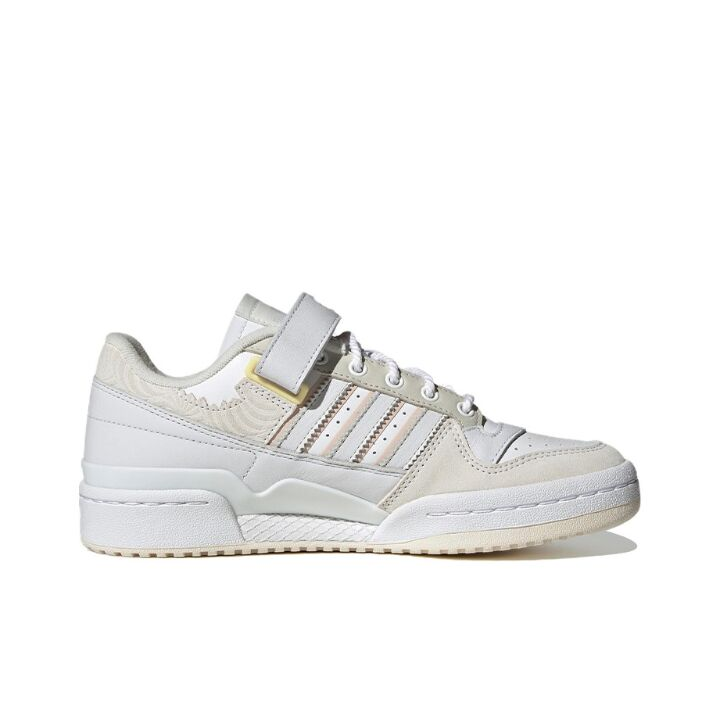 adidas originals FORUM Low 低帮 板鞋 女款 白灰 ID2559