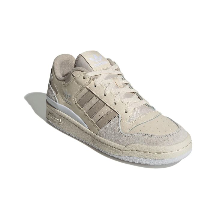 adidas originals FORUM LOW Cl 低帮 板鞋 男女同款 米色 ID7995