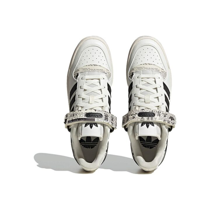 IG2998 5 - adidas originals FORUM Low 书法 低帮 板鞋 男女同款 黑白 IG2998