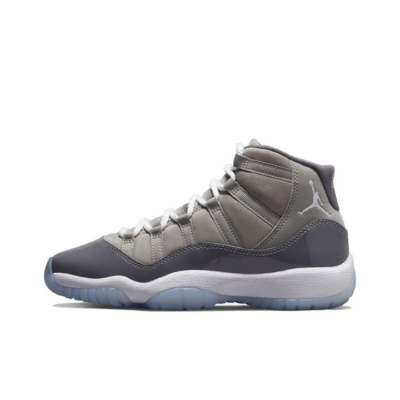 Jordan Air Jordan 11 Retro “Cool Grey” 高帮 复古篮球鞋 GS 灰白 378038-005