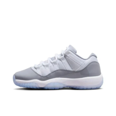 Jordan Air Jordan 11 Retro Low “Cement Grey” 低帮 复古篮球鞋 GS 水泥灰 528896-140