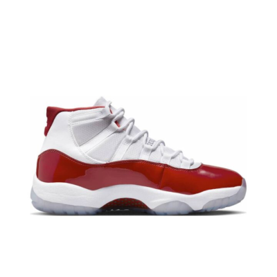Jordan Air Jordan 11 Retro “Varsity Red” 复古 高帮 篮球鞋 男女同款 白红樱桃 CT8012-116