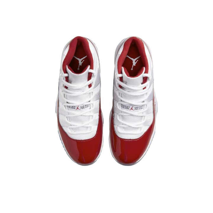 Jordan Air Jordan 11 Retro “Varsity Red” 复古 高帮 篮球鞋 男女同款 白红樱桃 CT8012-116