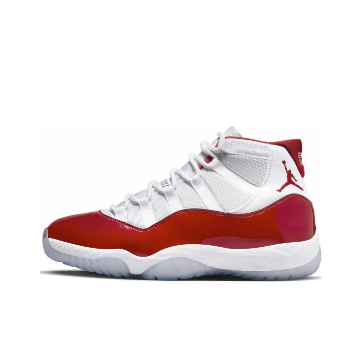 Jordan Air Jordan 11 Retro “Varsity Red” 复古 高帮 篮球鞋 男女同款 白红樱桃 CT8012-116