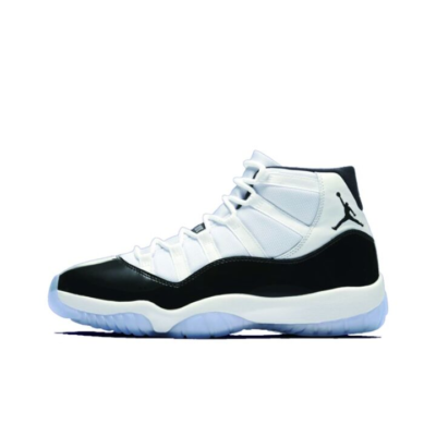 Jordan Air Jordan 11 concord 高帮 复古篮球鞋 男女同款 黑白 378037-100