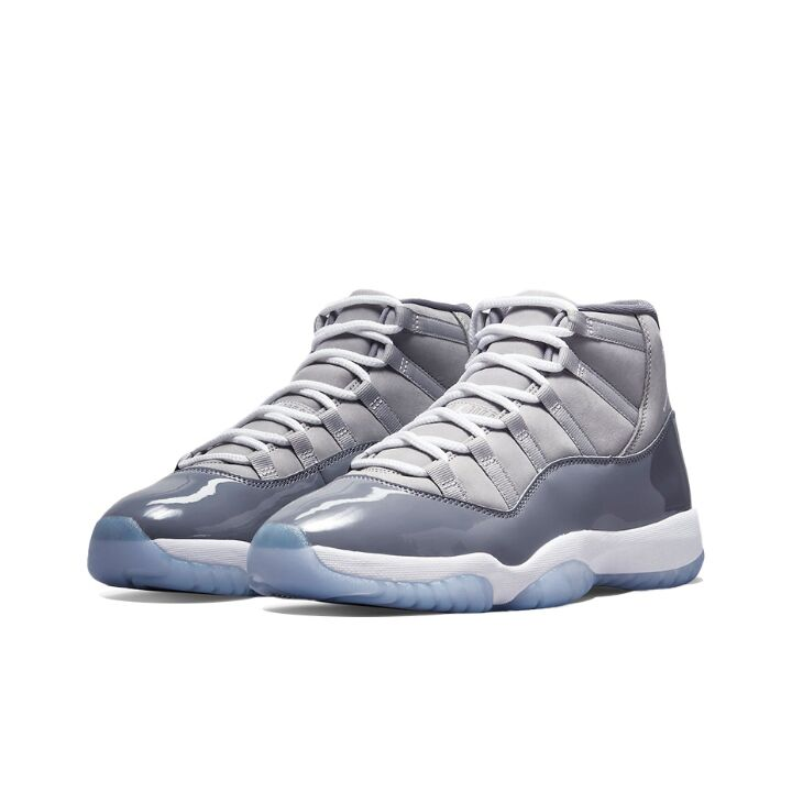 Jordan Air Jordan 11 retro “cool grey” 中帮 复古篮球鞋 男女同款 灰白 2021年版 CT8012-005