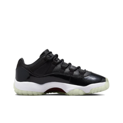 Jordan Air Jordan 11 retro low “72-10” 大魔王 低帮 复古篮球鞋 男女同款 黑色 AV2187-001